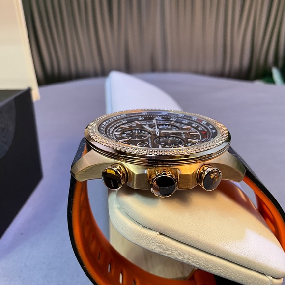 Citizen Men's Eco-Drive Weekender Brycen Chronograph Watch in Gold-tone - Picture 6 of 7